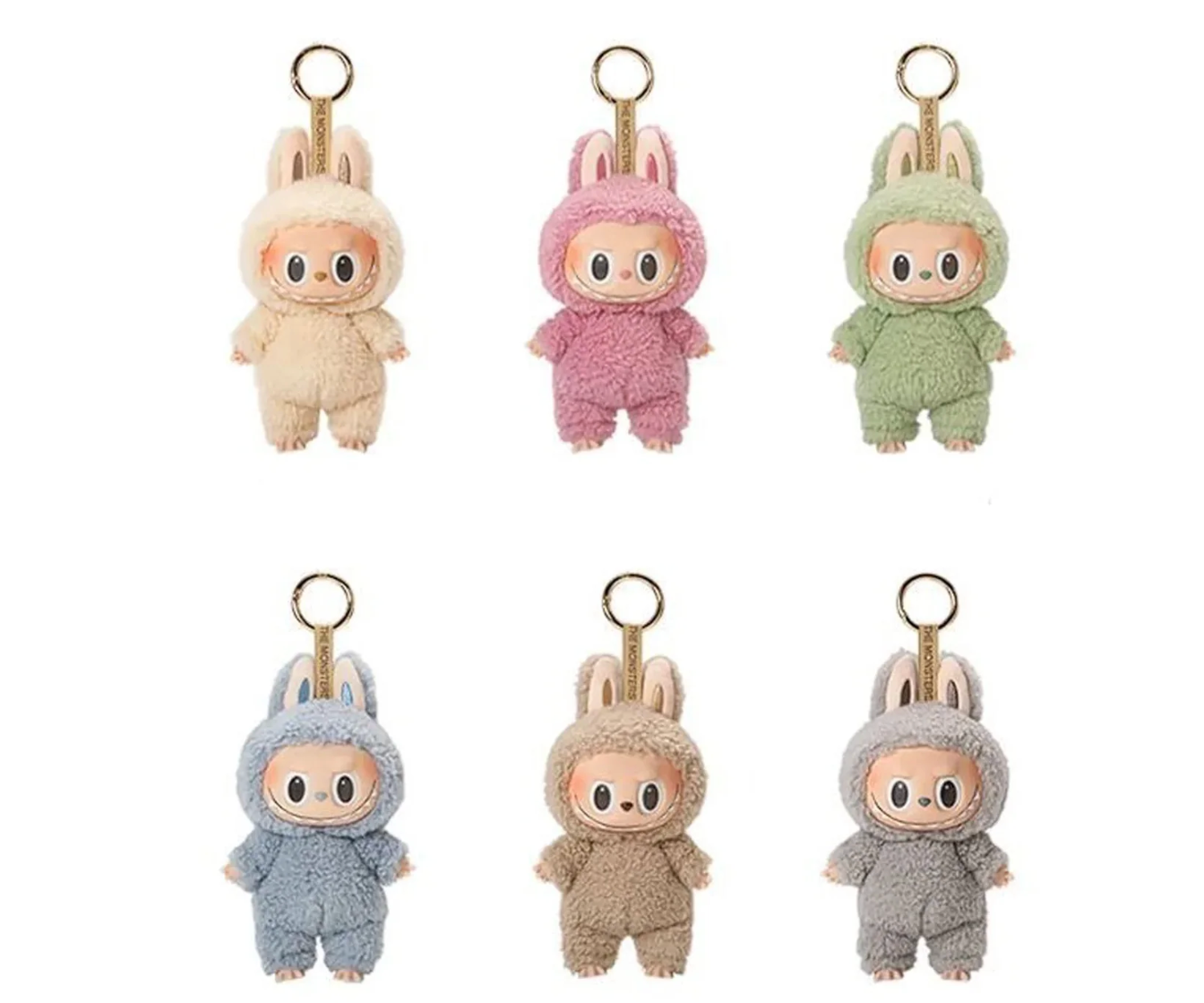 Labubu The Monsters Tasty Macarons Vinyl Faces Sealed Case