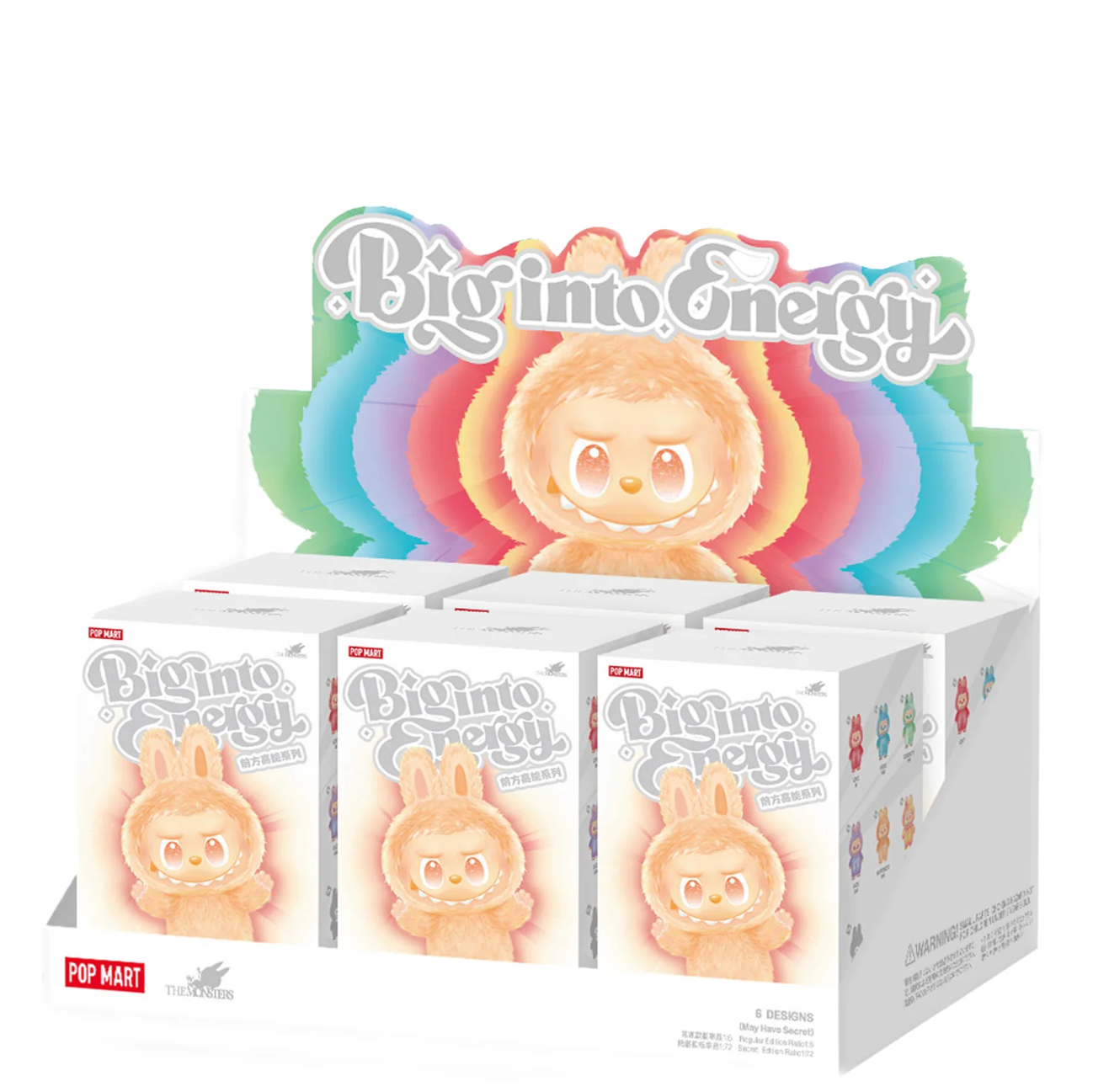 Labubu The Monsters Big Into Energy Sealed Case (6 Blind Box)